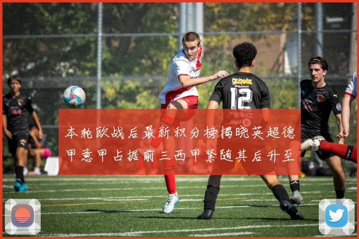 本轮欧战后最新积分榜揭晓英超德甲意甲占据前三西甲紧随其后升至第四